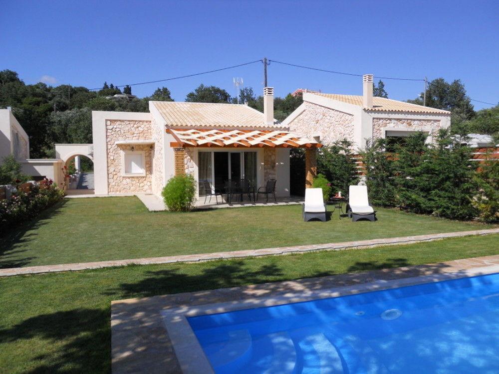 Villa Poulades Gouvia Luaran gambar